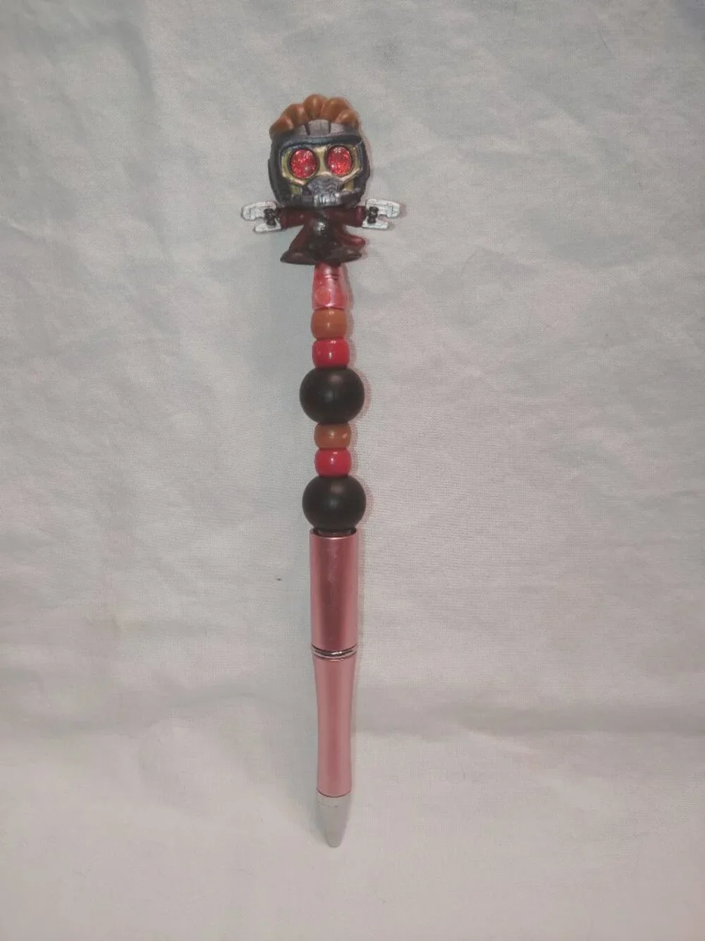 Disney Doorable- Star-Lord- Handmade Beaded Pen